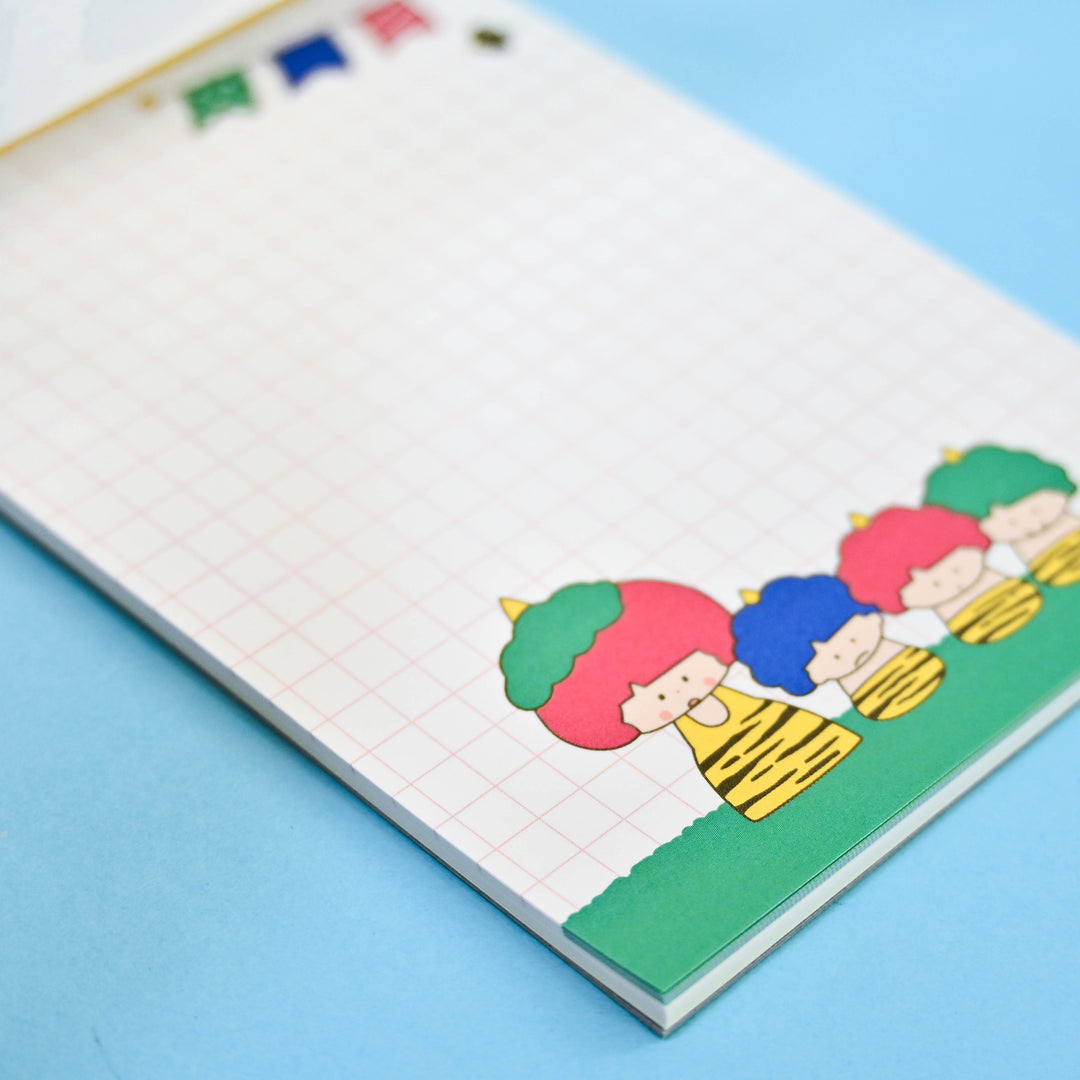 mizutama x Sanrio Memo Pad Blue