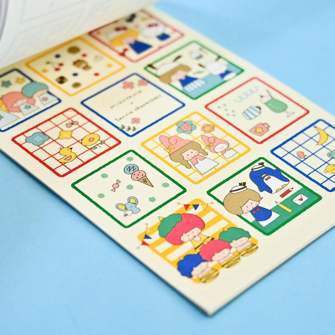 mizutama x Sanrio Memo Pad Blue