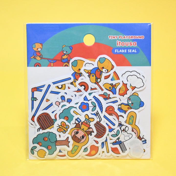 (FS011) Rainbowholic x itousa Playground Flake Seal