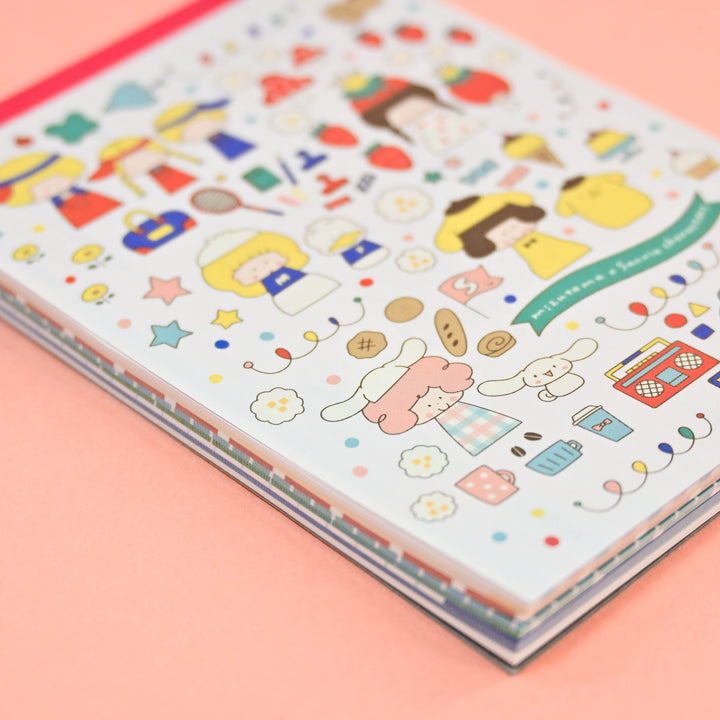 mizutama x Sanrio Memo Pad Red