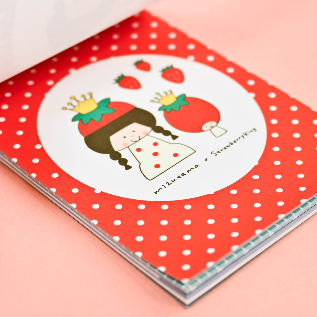 mizutama x Sanrio Memo Pad Red