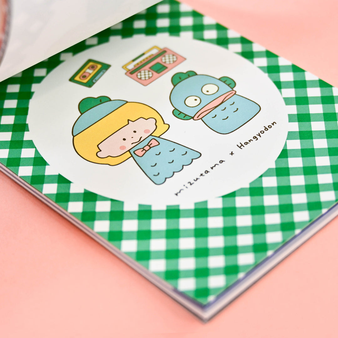 mizutama x Sanrio Memo Pad Red