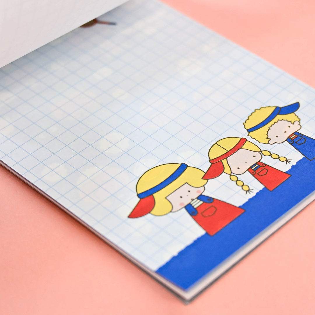 mizutama x Sanrio Memo Pad Red