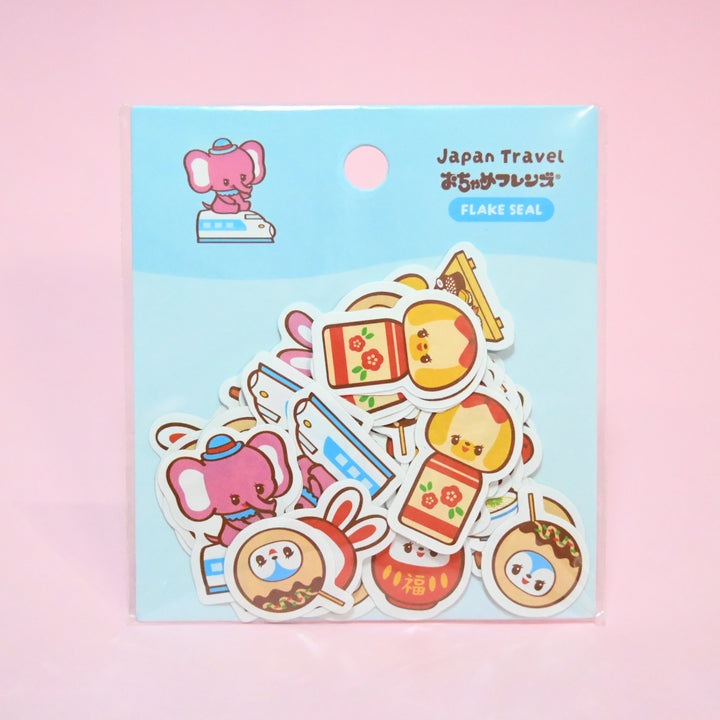 (FS001) Sceau à flocons Rainbowholic x Ochame Friends pour voyage au Japon