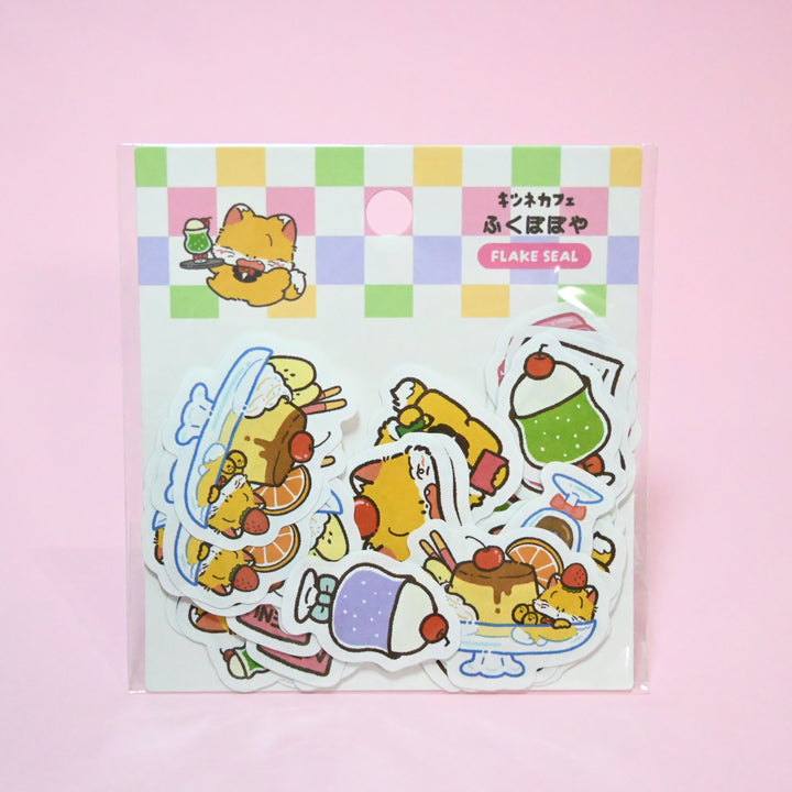 (FS009) Rainbowholic x Fukupopoya Cream Soda Flake Seal