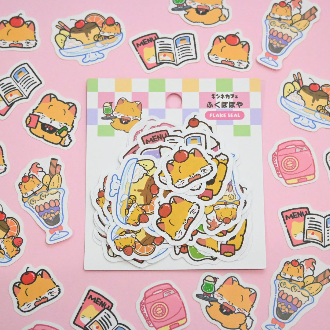 (FS009) Rainbowholic x Fukupopoya Cream Soda Flake Seal