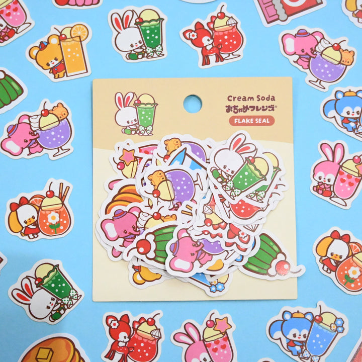 (FS003) Sello de hojuelas Rainbowholic x Ochame Friends