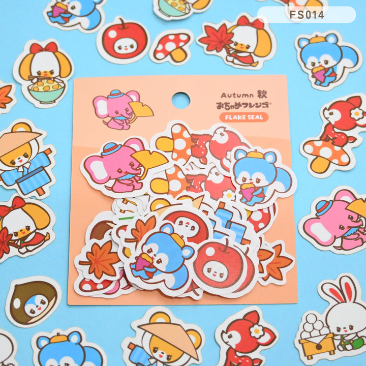 Rainbowholic x Ochame Friends Four Seasons Flake Seals