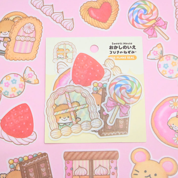 Rainbowholic x Mie Ishii Three Mice Flake Seals