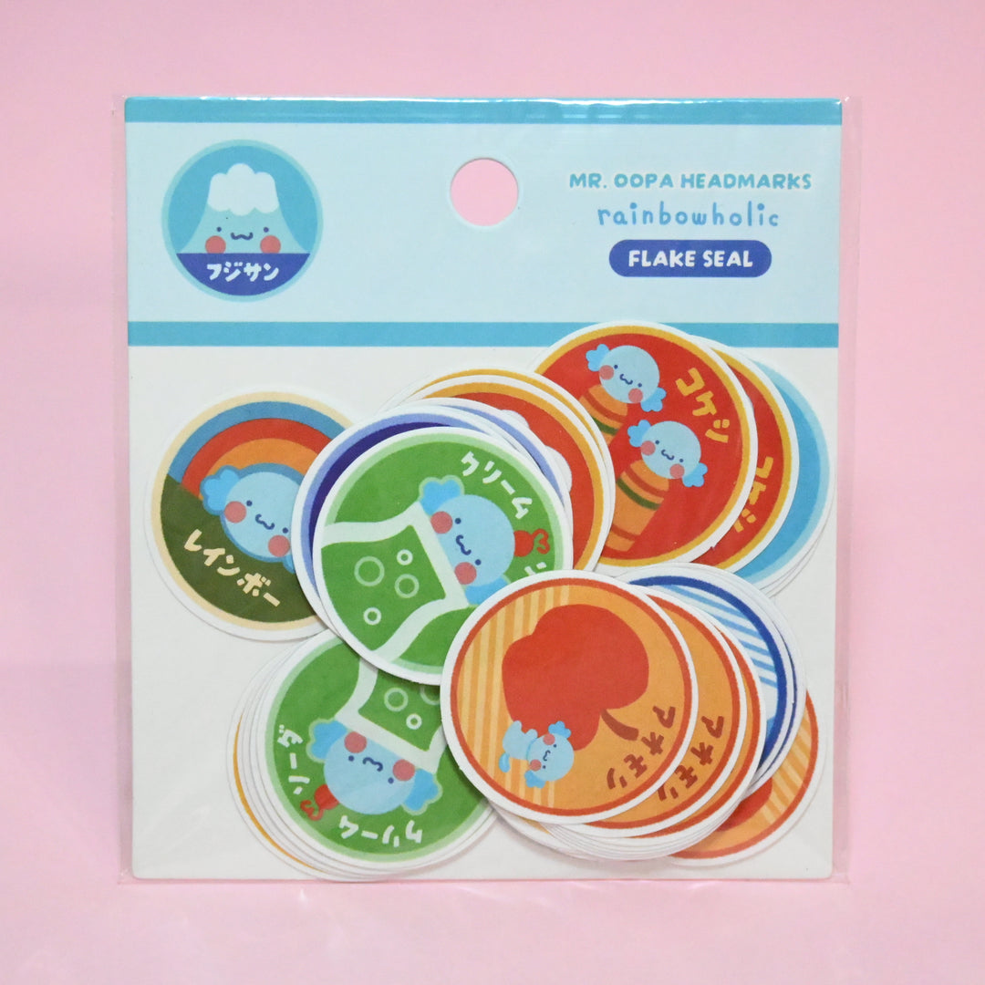 (FS019) Rainbowholic x Mr. Oopa Headmarks Flake Seal