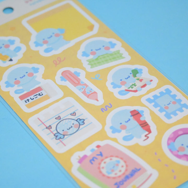 (DS013) Rainbowholic x Tazdaunicorn Popotan Stationery