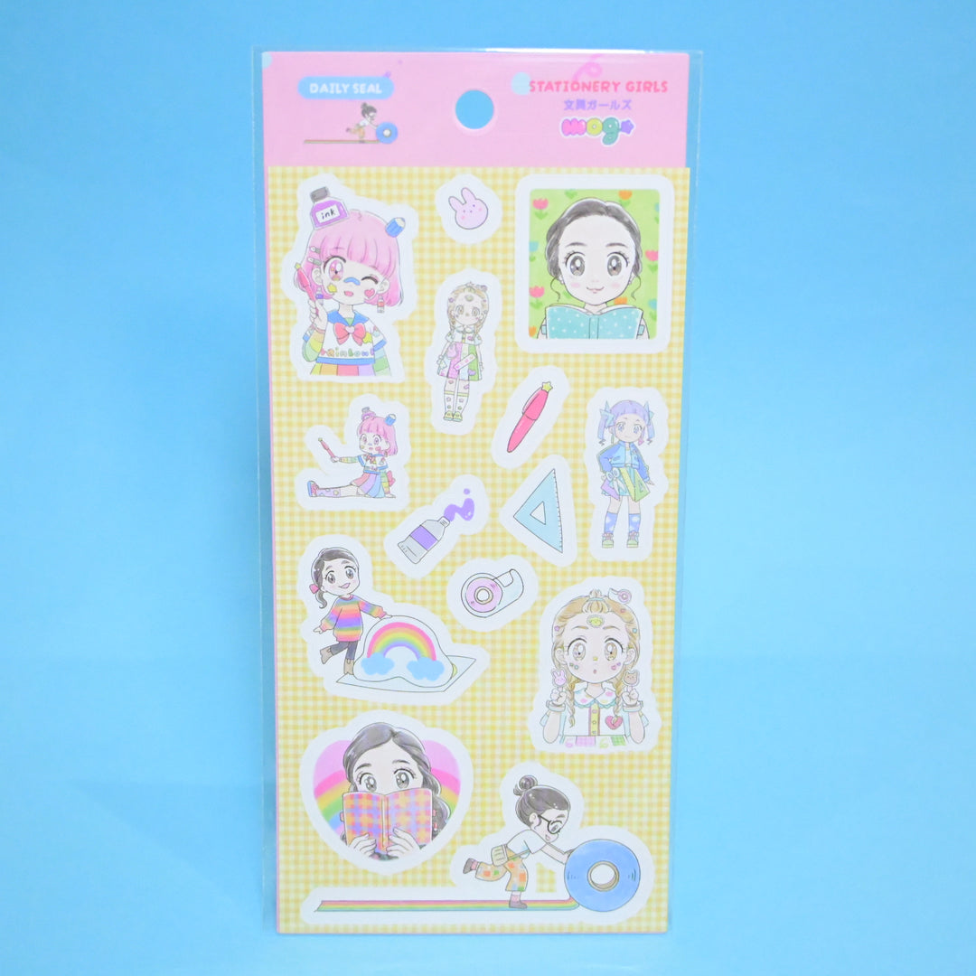 (DS022) Rainbowholic x Mog Stationery Girl
