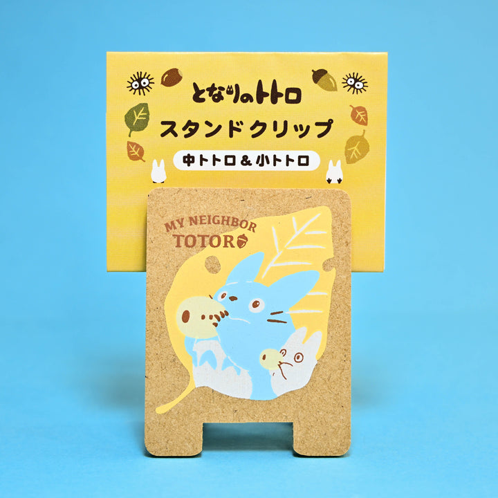 My Neighbor Totoro Wooden Stand Clip Blue