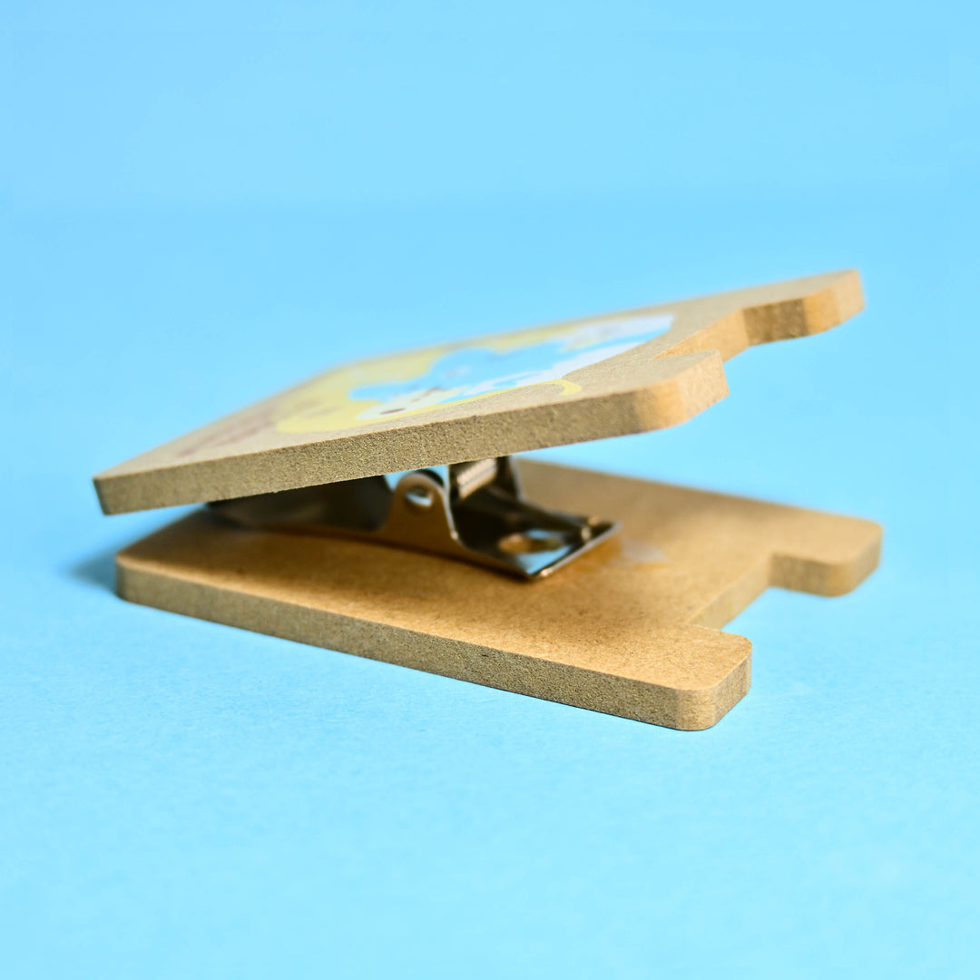 My Neighbor Totoro Wooden Stand Clip Blue