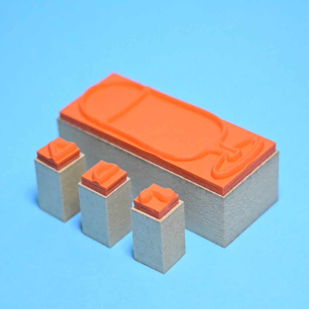 (WS003) Rainbowholic Original Stamp - Melon Cream Soda Set