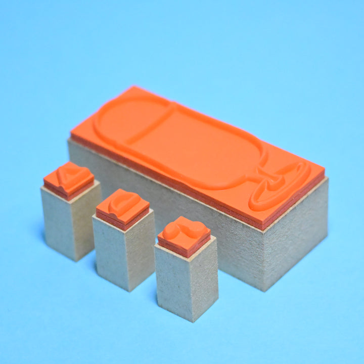 (WS003) Rainbowholic Original Stamp - Melon Cream Soda Set