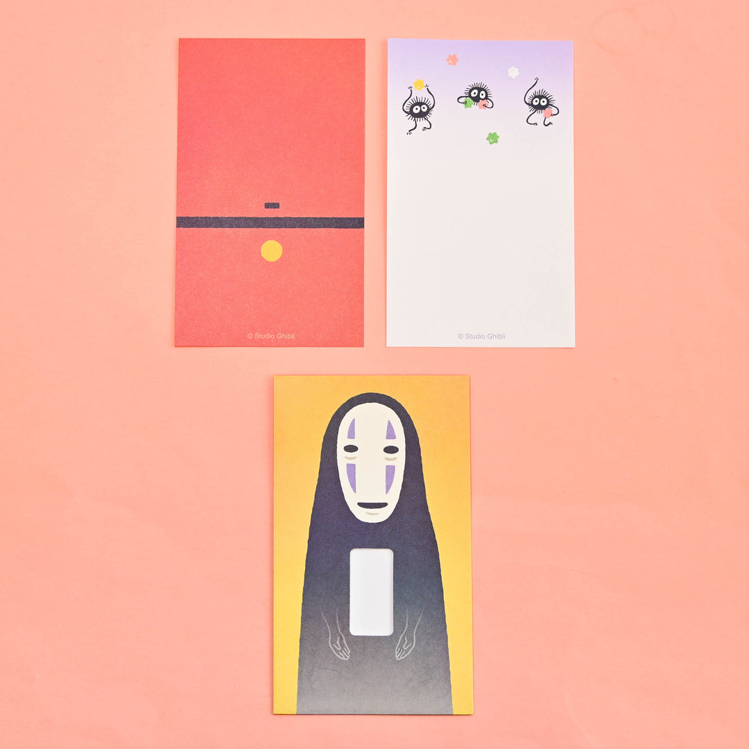 Spirited Away No Face Mini Envelope Letter Set