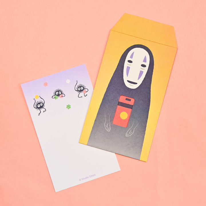 Spirited Away No Face Mini Envelope Letter Set