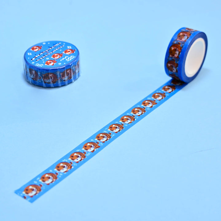 (MT036) Original Chonky Tiger Rainbowholic x Tazdaunicorn Washi Tape 1.5cm