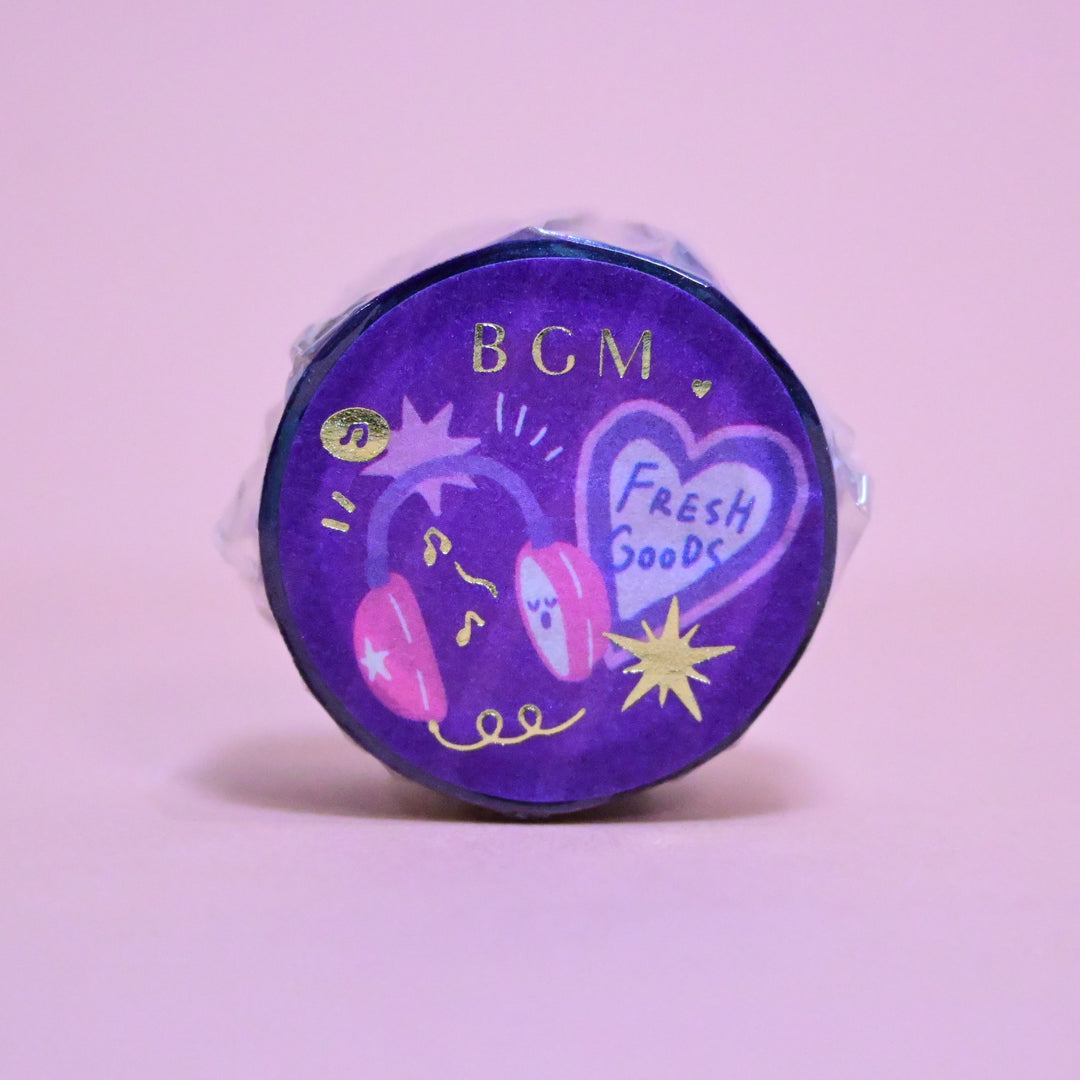 BGM Purple Fresh Goods Masking Tape