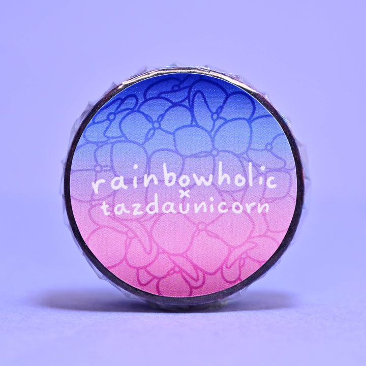 (MT031) Original Rainbowholic x Tazdaunicorn Hydrangeas / Ajisai Collaboration Washi Tape 1.5cm