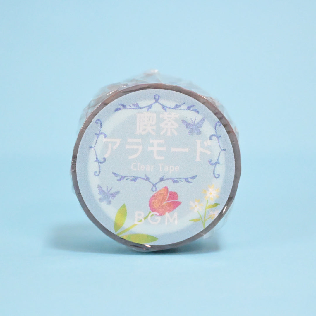 BGM Café Á la Mode Clear Flower Decorative Tape