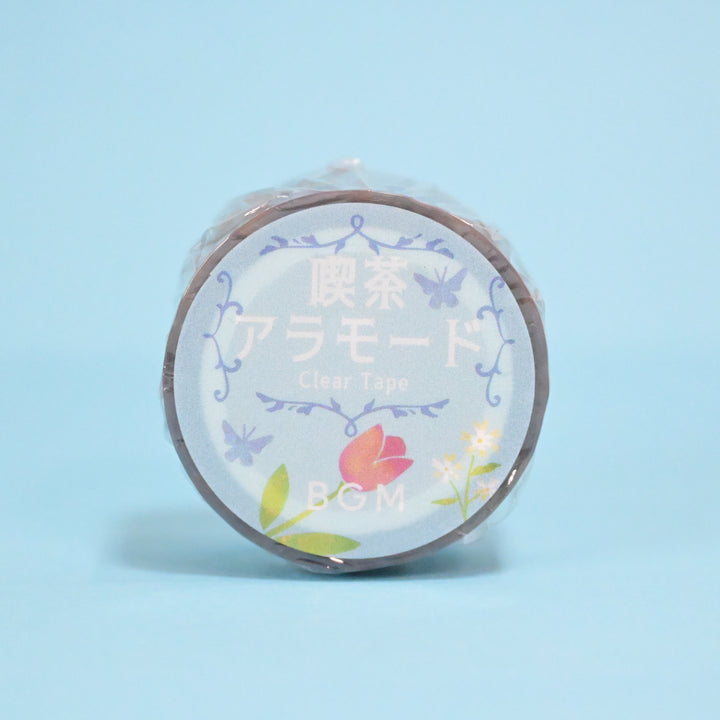 BGM Café Á la Mode Clear Flower Decorative Tape
