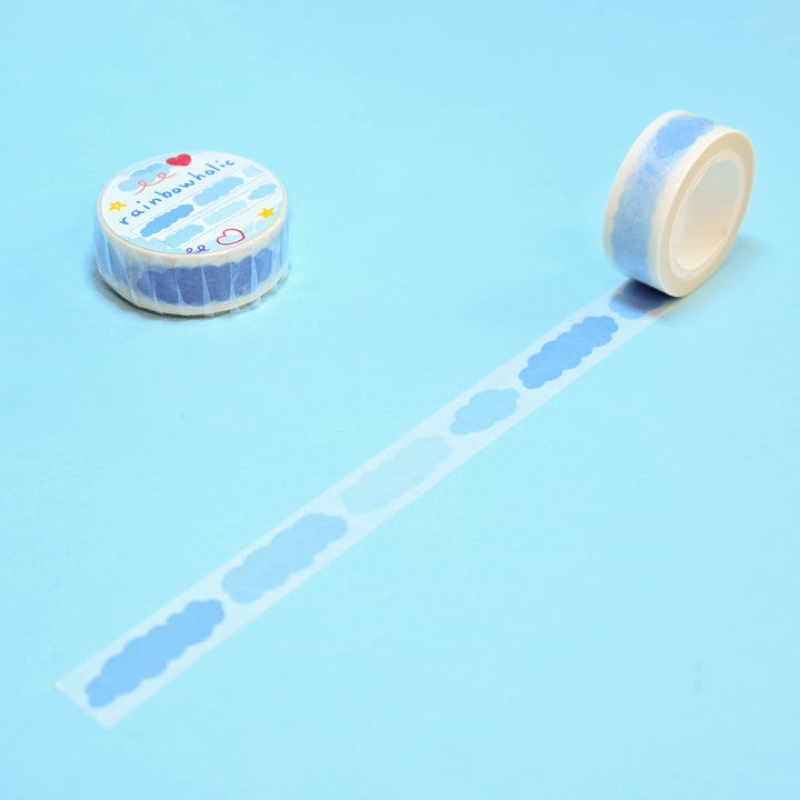 (MT003) Original Basic Clouds Washi Tape 1.5cm
