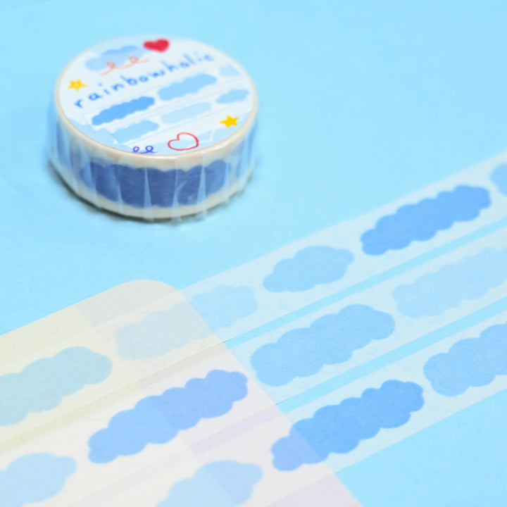 (MT003) Original Basic Clouds Washi Tape 1.5cm