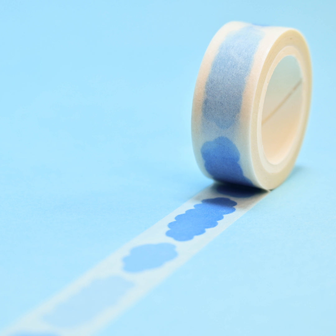 (MT003) Original Basic Clouds Washi Tape 1.5cm