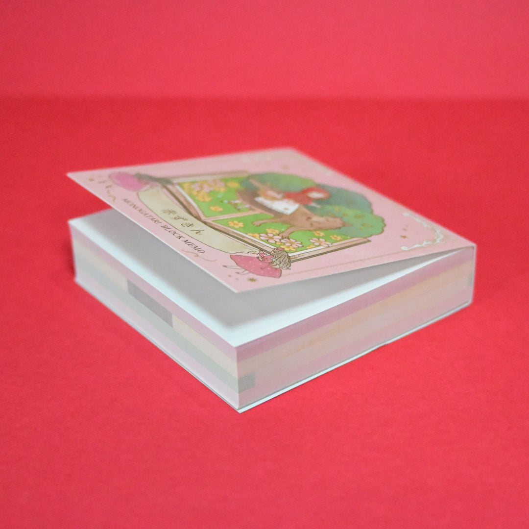 Little Red Riding Hood (Akazukin) Monogatari Memo Block