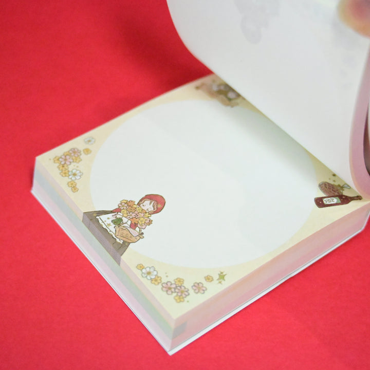 Little Red Riding Hood (Akazukin) Monogatari Memo Block