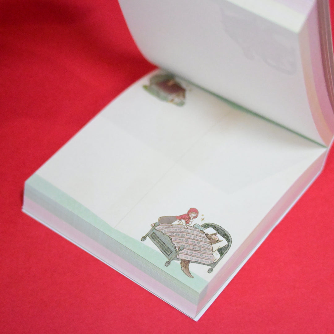 Little Red Riding Hood (Akazukin) Monogatari Memo Block