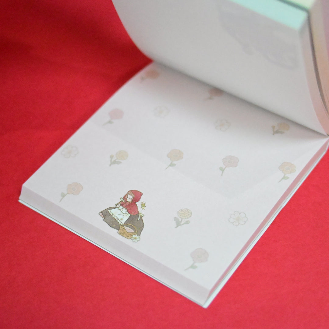 Little Red Riding Hood (Akazukin) Monogatari Memo Block