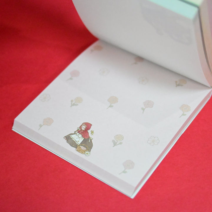 Little Red Riding Hood (Akazukin) Monogatari Memo Block