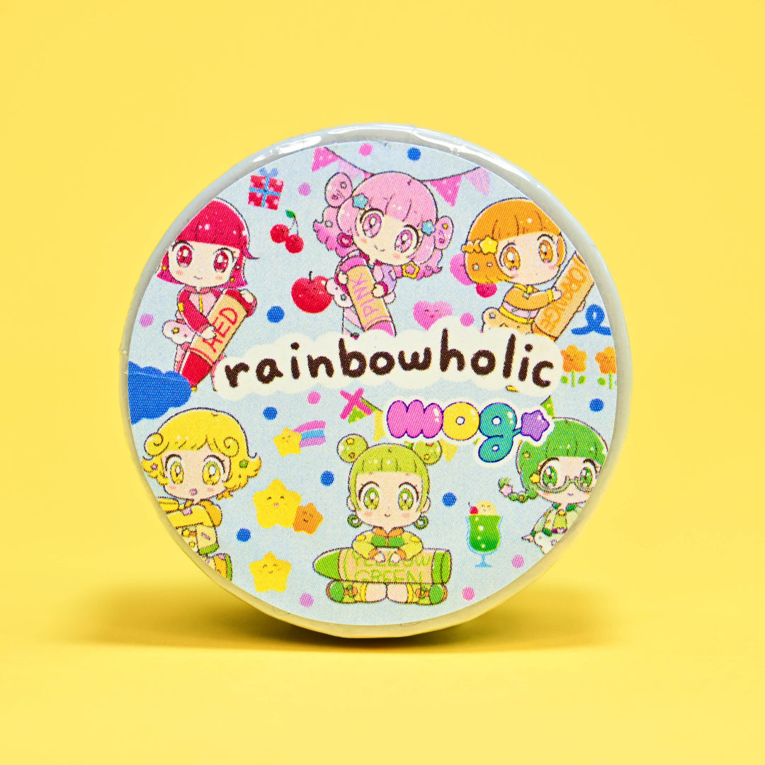 (MT043) Rainbowholic x mog Crayon Girls Washi Tape 3cm