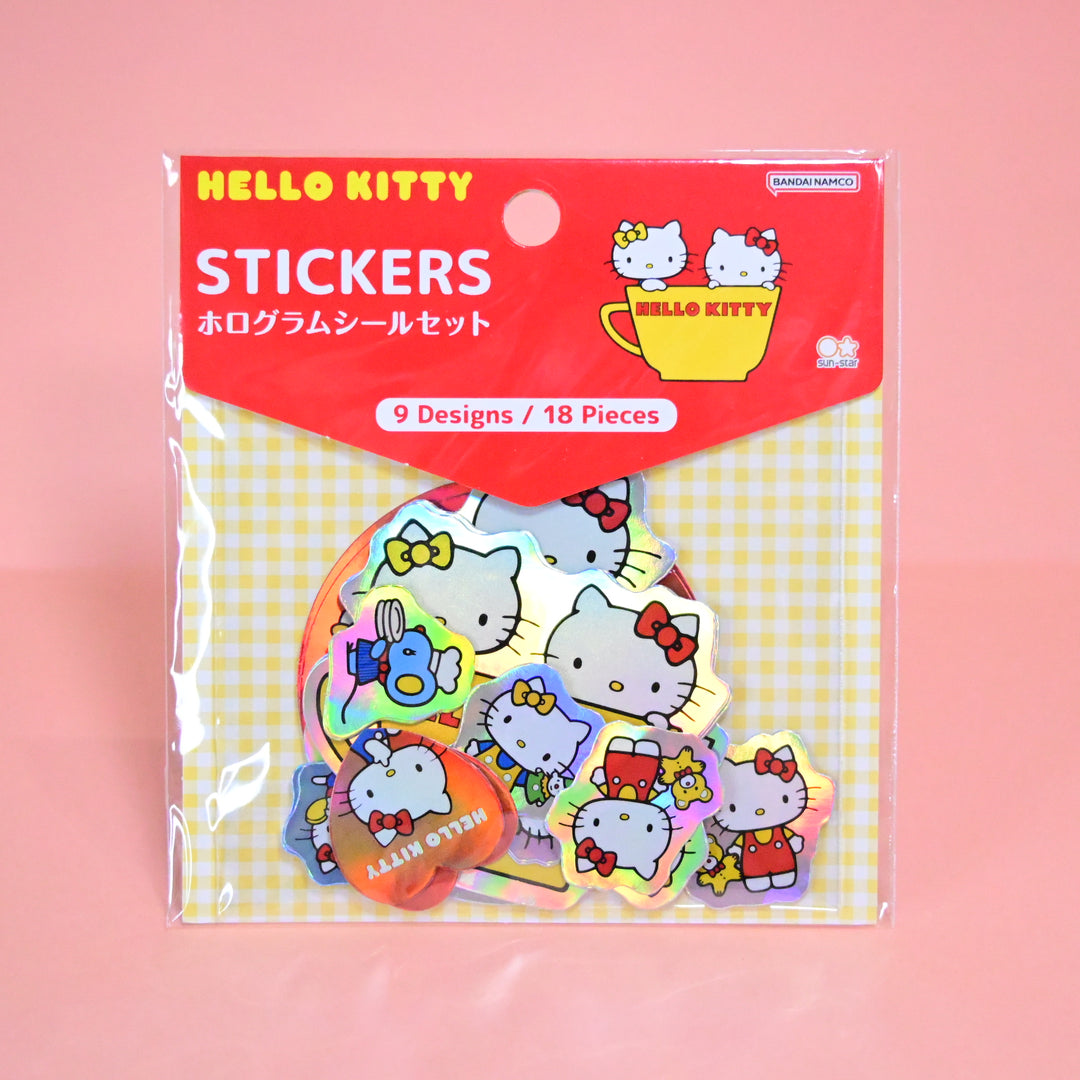 Sanrio Hello Kitty Holographic Flake Seal
