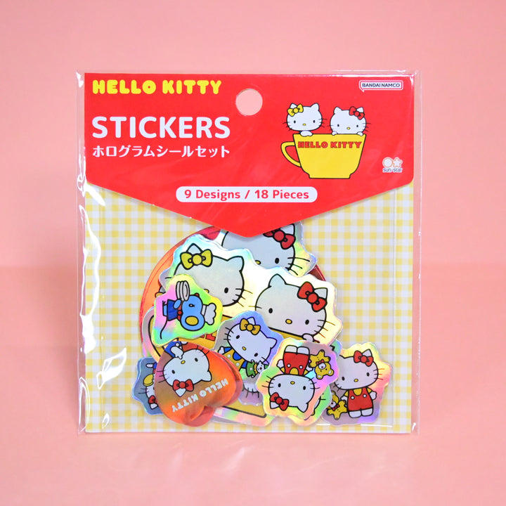 Sanrio Hello Kitty Holographic Flake Seal