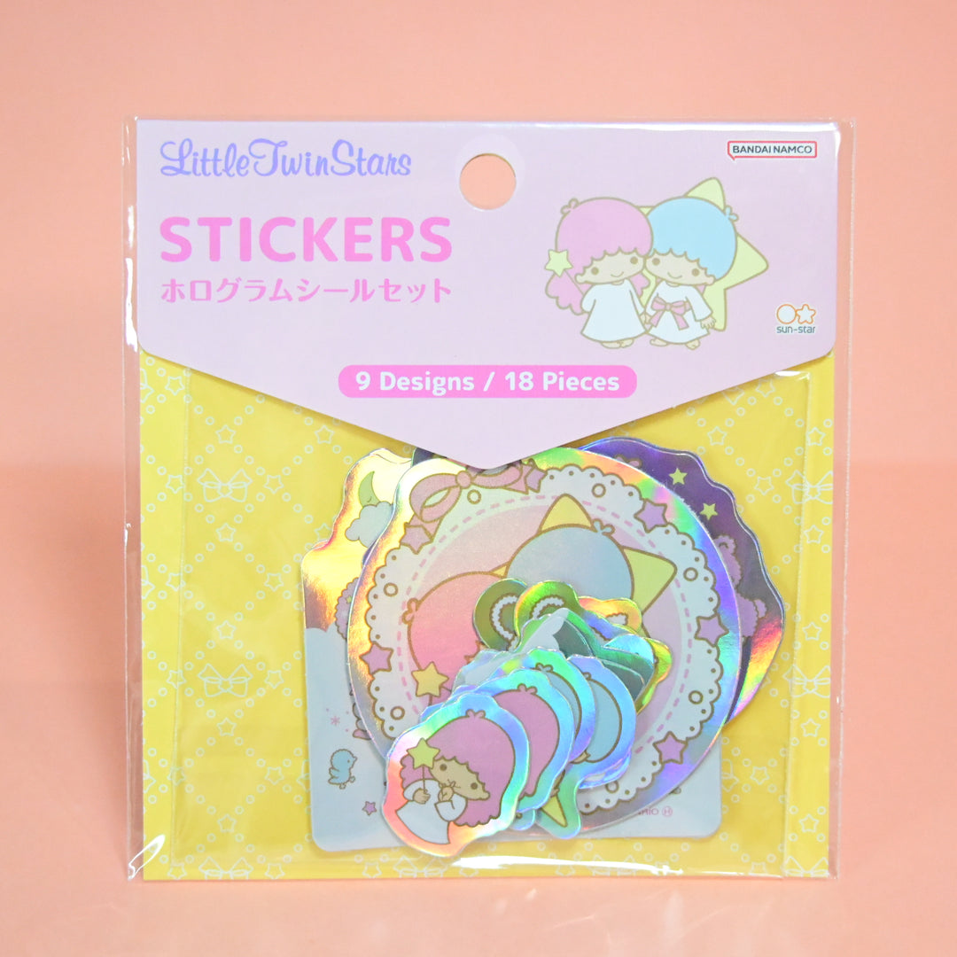 Sanrio Little Twin Stars Holographic Flake Seal