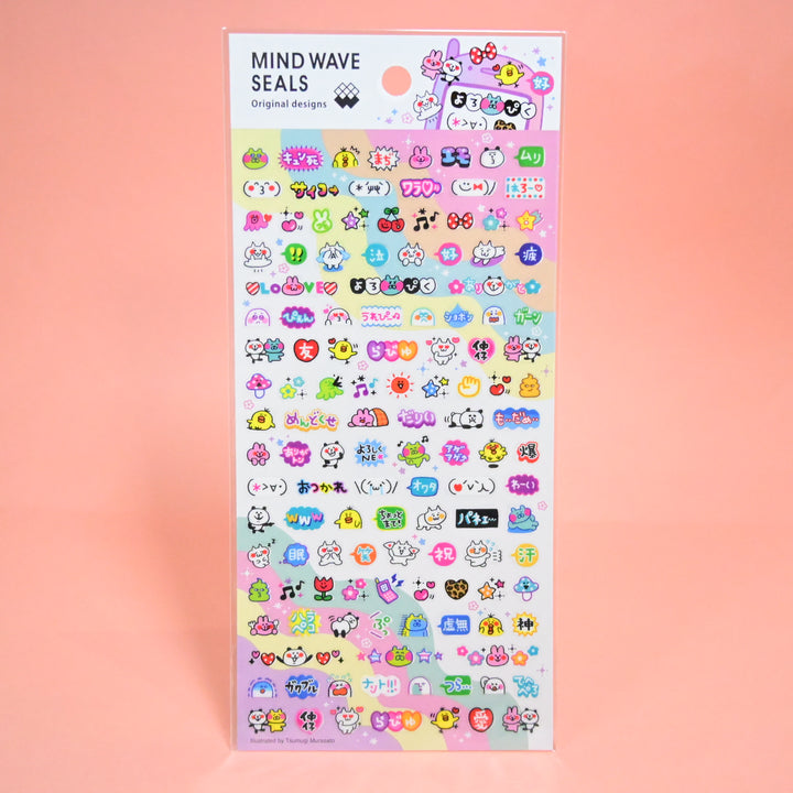Mind Wave Animal Emotes Daily Sticker Sheet