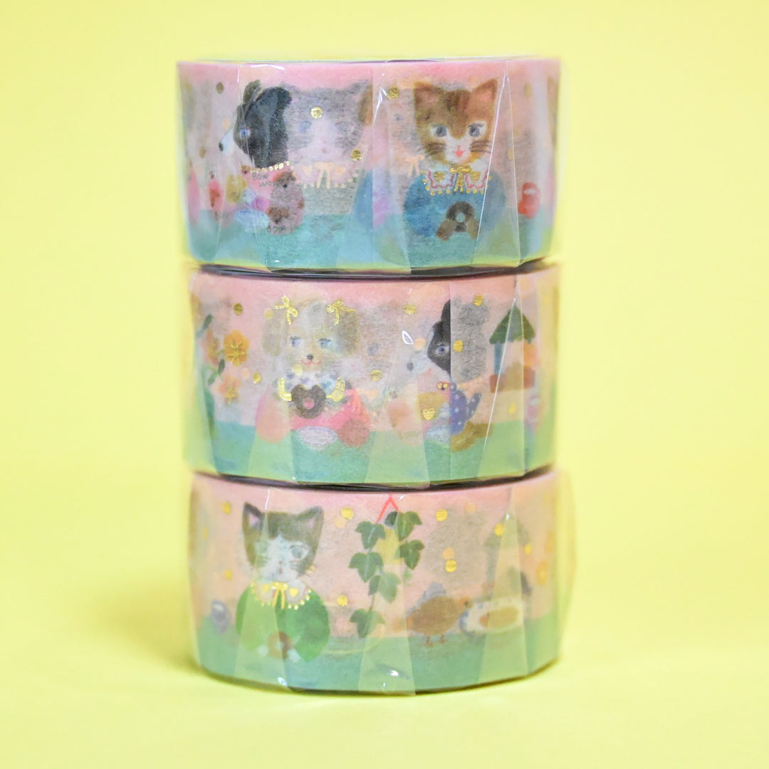 Aiko Fukawa Snack Time Cat Masking Tape