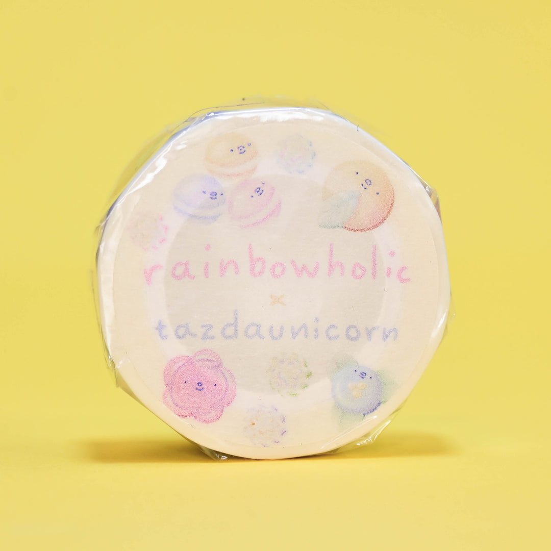 (MT059) Ruban Washi Original Rainbowholic x Tazdaunicorn Bonbons Japonais