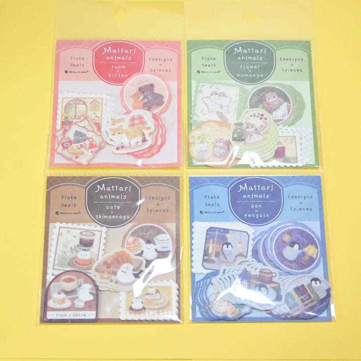 NB Mattari Animals Flake Seals (4 Variants)