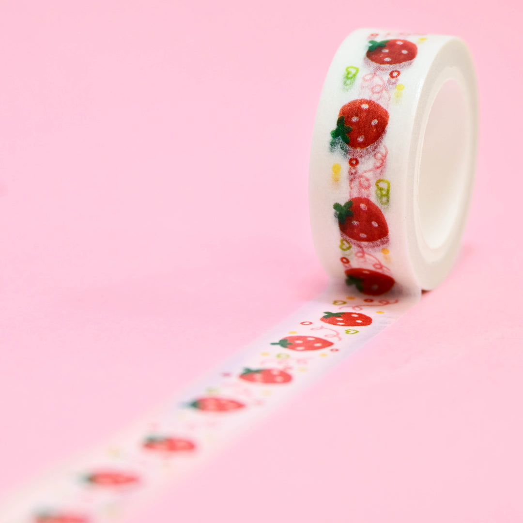 (MT020) Original Rainbowholic Strawberry Washi Tape 1.5cm
