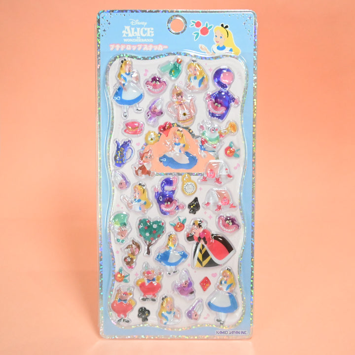 Bonbon Drop Seals Sticker Sheet - Alice in Wonderland