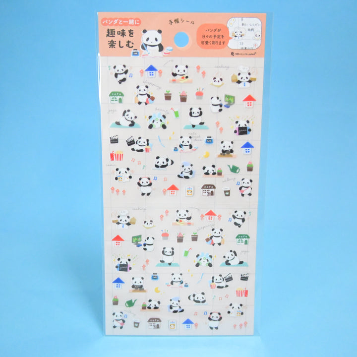 NB Panda and Hobbies Daily Sticker Sheet