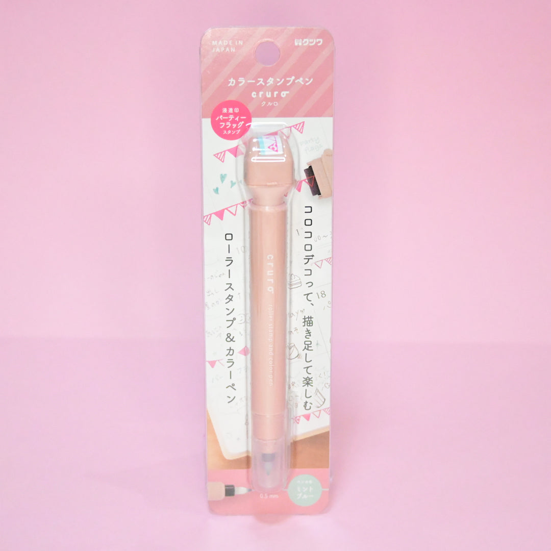 Kutsuwa Cruro Roller Stamp and Color Pen