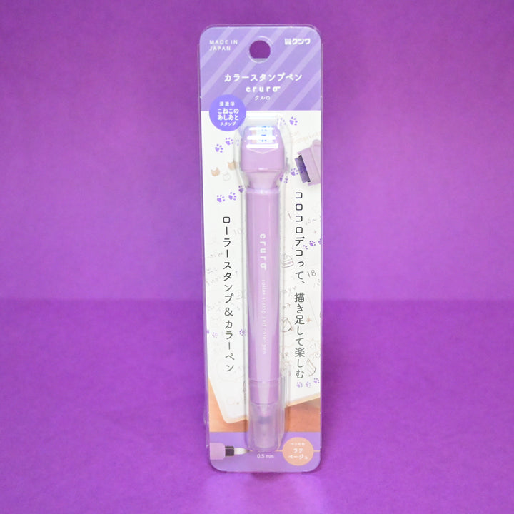 Kutsuwa Cruro Roller Stamp and Color Pen
