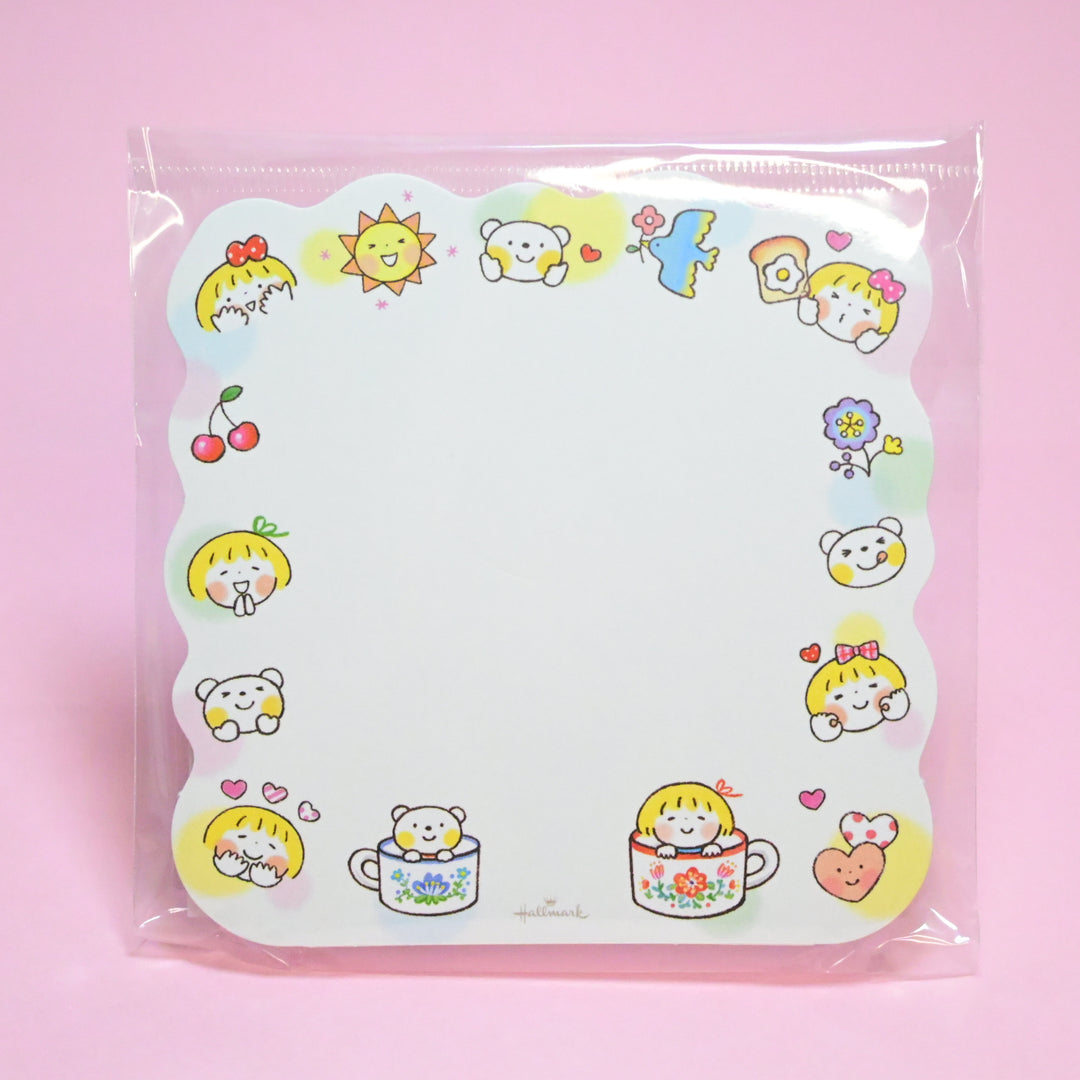 Hallmark Nakayoshi Tomodachi Memo Pad