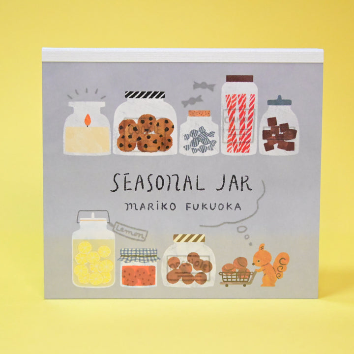 Cozyca Mariko Fukuoka Seasonal Jar Food Memo Block